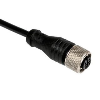 RS PRO Female 5 Way Straight to Unterminated Free End Sensor Actuator Cable, 2m, Polyurethane Jacket, IP67 Rated 877-1072