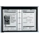 Bosch Rexroth Information Board Plastic, Sheet Steel, Aluminium, 2 x A4 Display, Charcoal R987158120