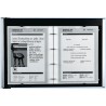 Bosch Rexroth Information Board Plastic, Sheet Steel, Aluminium, 2 x A4 Display, Charcoal R987158120