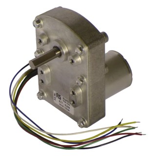Mellor Electric Brushless Geared DC Geared Motor, 9 W, 24V dc, 1.3 Nm Torque, 125 rpm, 7.94 mm Shaft Diameter UBB1002