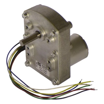 Mellor Electric Brushless Geared DC Geared Motor, 9 W, 24V dc, 1.3 Nm Torque, 125 rpm, 7.94 mm Shaft Diameter UBB1002