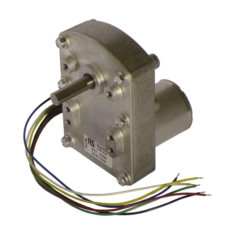 Mellor Electric Brushless Geared DC Geared Motor, 9 W, 24V dc, 1.3 Nm Torque, 125 rpm, 7.94 mm Shaft Diameter UBB1002