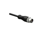 RS PRO Sensor Actuator Cable Male 5 Way M12 Connector to Unterminated, 2 m, Polyurethane Jacket, Black, IP67, 60V 877-1163