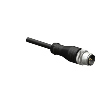 RS PRO Sensor Actuator Cable Male 5 Way M12 Connector to Unterminated, 2 m, Polyurethane Jacket, Black, IP67, 60V 877-1163