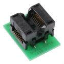 Seeit Surface Mount 1.27 mm Pitch Test & Burn-in Socket, DIP to SOIC ADA-SOIC16-150