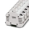 Phoenix Contact USEN Series Fuse Modular Terminal Block, Grey, 1.5 mm² to 35 mm², 16 A, 400 V, 1-Level Fused, Screw 3048357