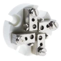 RS PRO Thermocouple Terminal Block for Use with Terminal Block Head RoHS Standard 455-3918