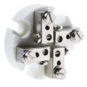 RS PRO Thermocouple Terminal Block for Use with Terminal Block Head RoHS Standard 455-3918