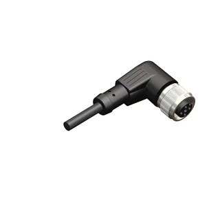 RS PRO Female 4 way Right Angle to Unterminated Sensor Actuator Cable 5 m 250V IP67 4-Core 22 AWG 877-1047