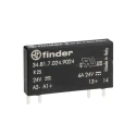 Finder 34 Series Solid State Relay PCB Mount 6A 24V DC Load 30V Control 34.81.7.024.9024