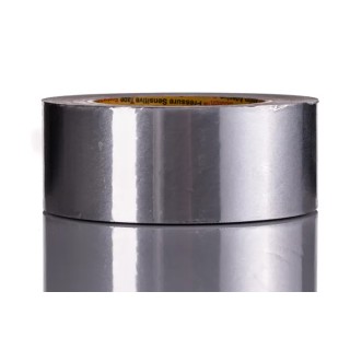 3M Conductive Metallic Tape Soft Aluminium Foil Backing 50mm x 50m 70°C Max Adhesive Rubber 1436 50X50