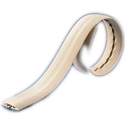 RS PRO 1 m White Cable Cover in Polyvinyl Chloride PVC Wiring Duct 76.2 mm Width 865-9603