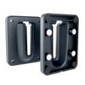 Skipper Black Magnetic Receiver Clip Safety Barrier Attachment 80mm M/Receiver01