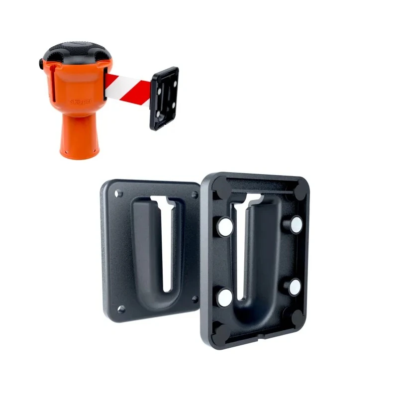 Skipper Black Magnetic Receiver Clip Safety Barrier Attachment 80mm M/Receiver01