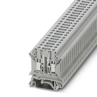 Phoenix Contact Grey UK 5 N-TG Series Disconnect Terminal Block 500V, 16A, 1-Level, Screw Termination 3000604