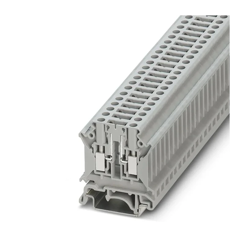 Phoenix Contact Grey UK 5 N-TG Series Disconnect Terminal Block 500V, 16A, 1-Level, Screw Termination 3000604