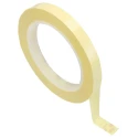 3M 3M™ 1350 Yellow Polyester Film Electrical Tape 12mm x 66m T1350Y12