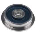 LAG Blue Cast Iron Trolley Wheel with Ball Bearing, 105mm Diameter, 250kg Load Capacity, Model 1101 CC