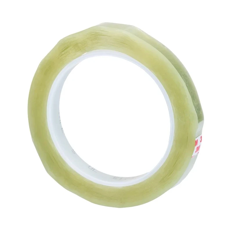 3M 3M Tape 5 Clear Polyethylene Terephthalate Electrical Tape, 12mm x 66m T512