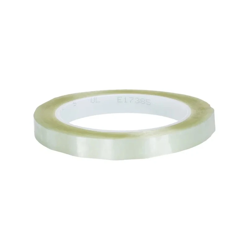3M 3M Tape 5 Clear Polyethylene Terephthalate Electrical Tape, 12mm x 66m T512