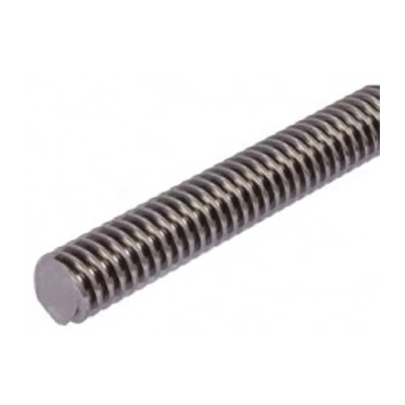 RS PRO Lead Screw, 22 mm Shaft Diameter, 1000 mm Shaft Length, Trapezoidal Thread Steel Shaft 862-5294