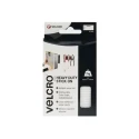 Velcro White Hook & Loop Tape 50mm x 100mm Rubber Resin Heavy Duty Self Adhesive Strips EC60240