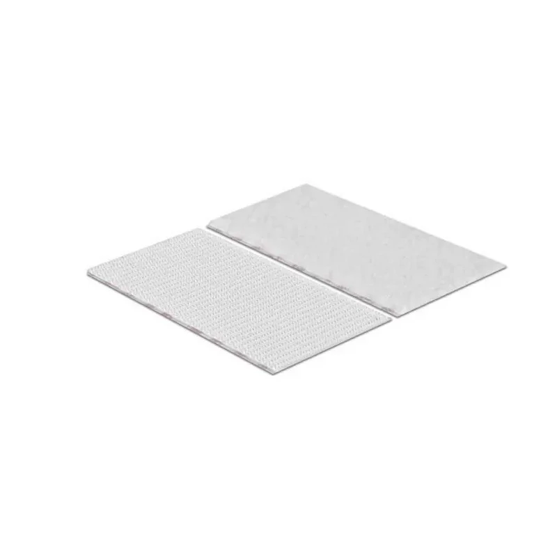 Velcro White Hook & Loop Tape 50mm x 100mm Rubber Resin Heavy Duty Self Adhesive Strips EC60240