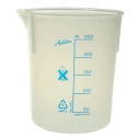 RS PRO Polypropylene Beaker 250ml Capacity, Transparent with Blue Graduations, ISO 7056, 96mm Length 461-0156