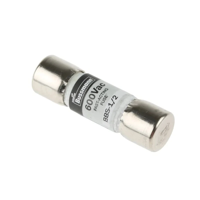 Eaton Fibreglass Cartridge Fuse 500mA Fast Acting 10 x 35 mm BBS-1/2