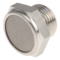 Legris Stainless Steel Pneumatic Silencer Threaded G 3/8 in 12 bar Pressure 180°C Max Operating Temperature 0682 00 17