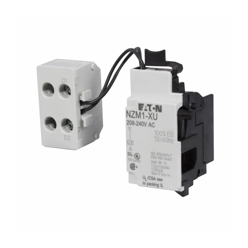 Eaton 240V AC Undervoltage Release Circuit Trip for use with N(S)1(-4), NZM1(-4) NZM1