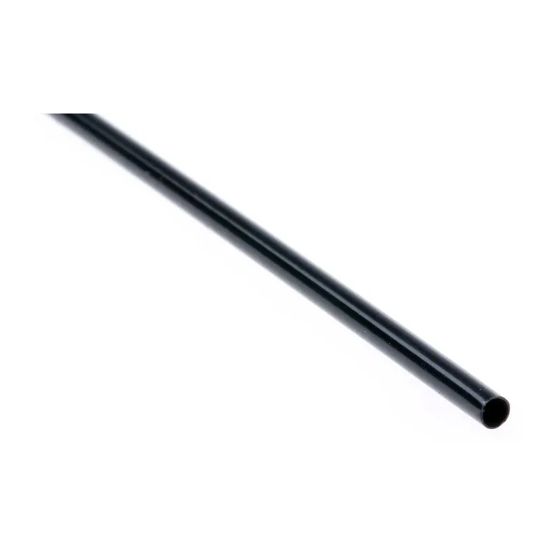 TE Connectivity Heat Shrink Tubing Black 1.6 mm Sleeve Diameter 1.2 m Length 2:1 Shrink Ratio RW-175-1/16-0-RSU-STK