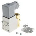 SMC Pneumatic Solenoid Valve 2/2 Solenoid Spring G VX Series 24V DC Brass Body, 900 L/min VX212EGAXB