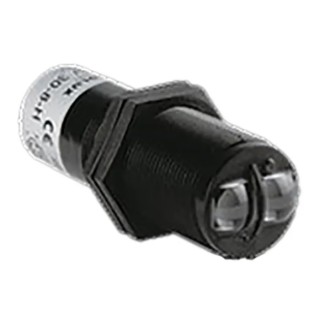 Pepperl + Fuchs Diffuse Photoelectric Sensor Barrel Sensor, 100 mm to 2.5 m Detection Range, PNP Output GLV30-8-2000-2372