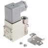 SMC Pneumatic Solenoid Valve 2/2 NC Solenoid/Spring Actuation G 1/8 Threaded Port 230V AC Stainless Steel VX212HLKXB