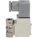 SMC Pneumatic Solenoid Valve 2/2 NC Solenoid/Spring Actuation G 1/8 Threaded Port 230V AC Stainless Steel VX212HLKXB