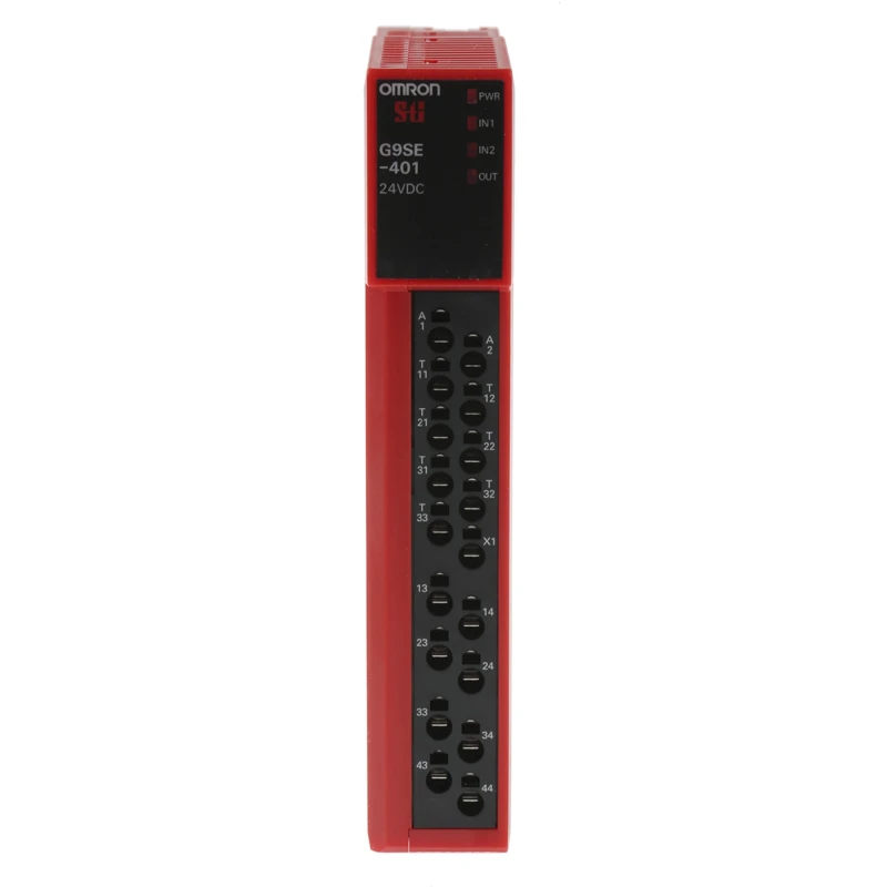 Omron 24V dc Safety Relay 4 Safety Contacts 1 Auxiliary Contact DIN Rail Mount G9SE