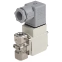 SMC Pneumatic Solenoid Valve 2/2 NC Solenoid/Spring Actuation G 1/8 Threaded Port 230V AC Stainless Steel VX212HLKXB