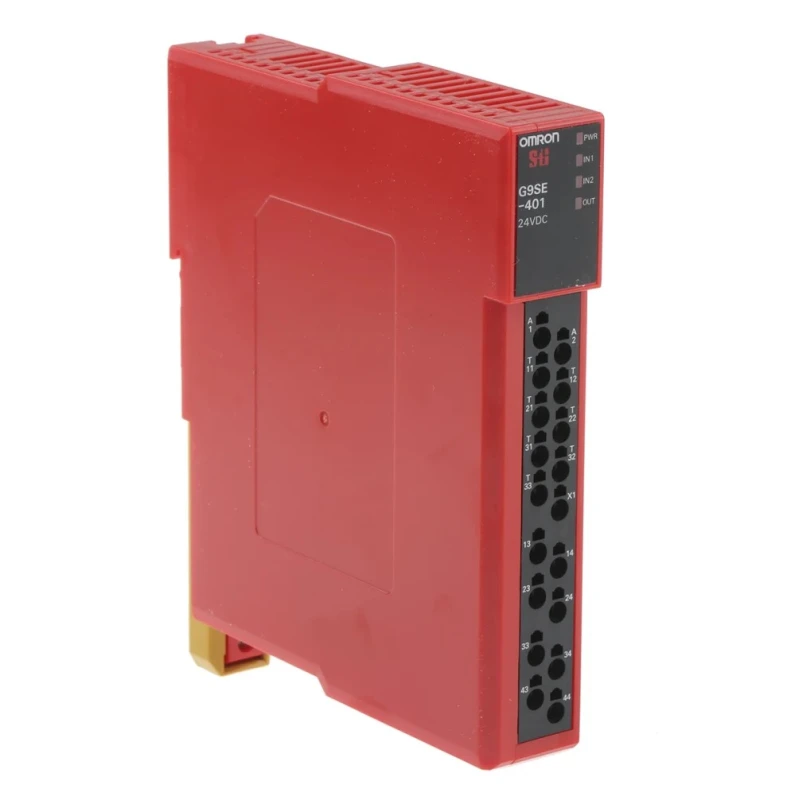 Omron 24V dc Safety Relay 4 Safety Contacts 1 Auxiliary Contact DIN Rail Mount G9SE