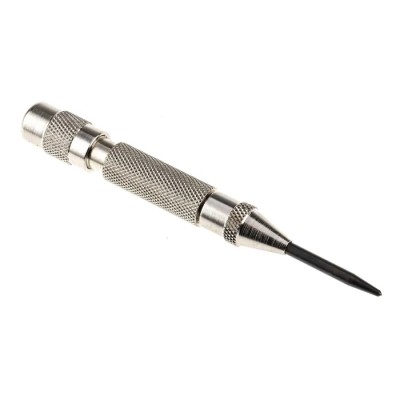 RS PRO Automatic Steel Punch with 14mm Shank, 125mm Overall Length 460-9544