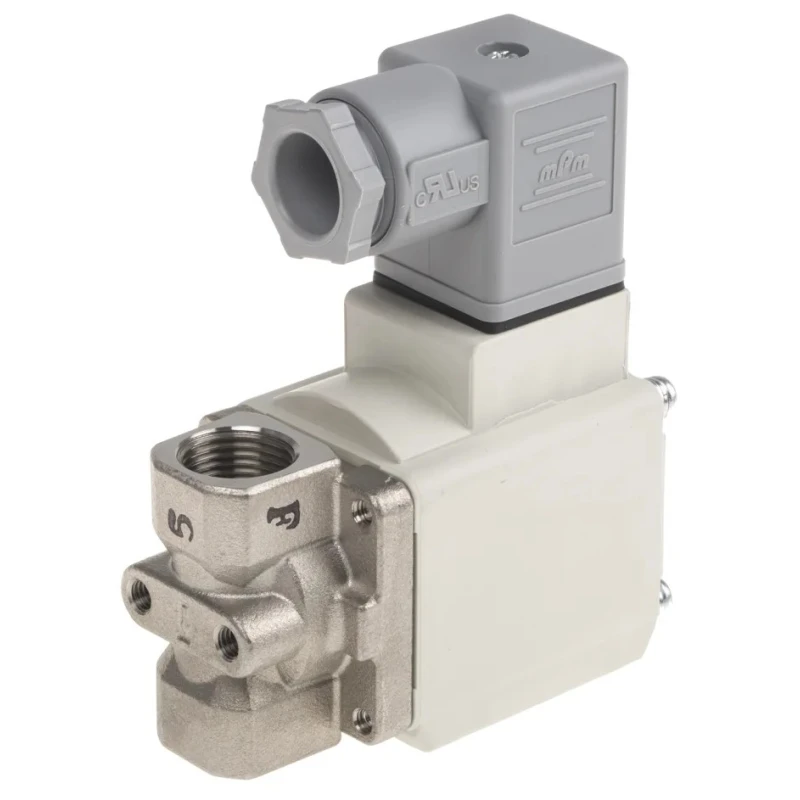 SMC Pneumatic Solenoid Valve 2/2 NC Solenoid Spring G VX Series 24V dc VX232LGKXB