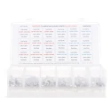 RS PRO FT Fuse Kit Fast and Slow Acting Glass Fuses 5 x 20 mm 250V, 180 Pieces 893-8530