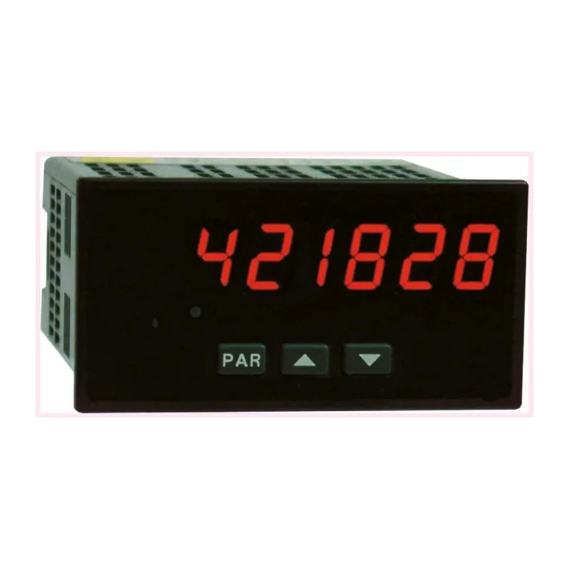 Red Lion Digital Panel Mount Counter 6 Digit LED Display Bi-Directional 250V AC 25 kHz PAXLC600