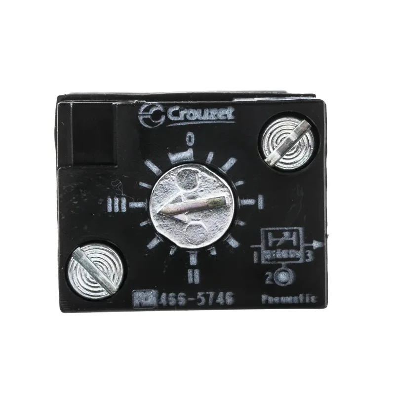 Crouzet Pneumatic Timer Panel Mount 2bar-8 bar Operating Pressure 81 Series 81503725