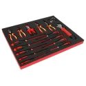 Bahco 17 Piece Maintenance Kit Tool Kit with Foam Inlay VDE/1000V Approved FF1A5009