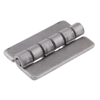 Savigny Steel Butt Hinge with Fixed Pin, Screw Fixing, 40 mm x 24 mm x 2 mm 40420 ABR