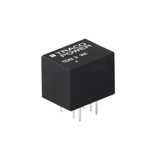 TRACOPOWER Isolated DC/DC Converter 12V DC 250mA, 18V Max Input, 4.5V Min Input, 3W PCB Mount DIP Package TDN 3-1212WI