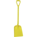 Vikan Square Shovel Blade Width 271 mm, Handle Length 1040 mm, Polypropylene Material, FDA Compliant 56256
