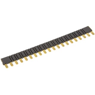 Wieland Busbar for 38 Series, CSA and cURus Approved, DIN Rail Mount, 24V DC to 230V AC, Narrow 6.2mm Width 80.063.4029.1