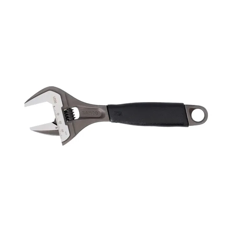 Bahco Adjustable Wrench with 32 mm Jaw Capacity, 170mm Overall Length, Plastic Handle 9029